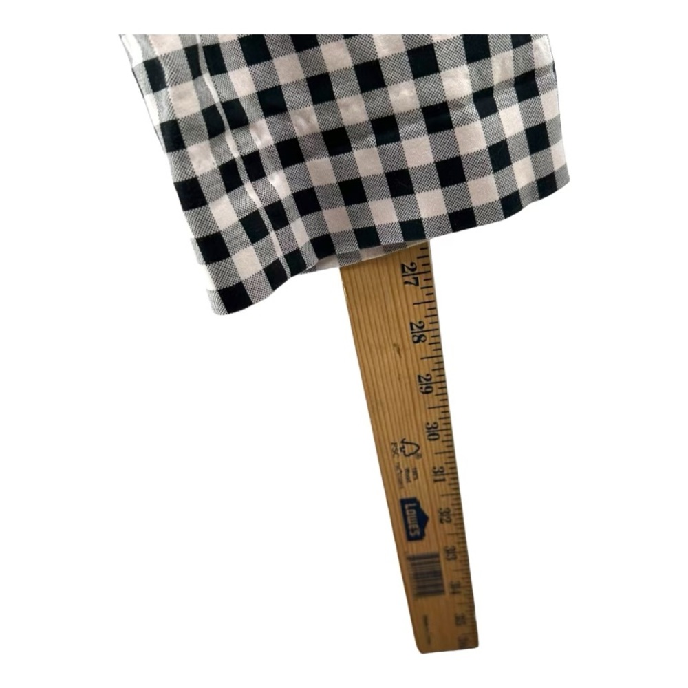 Banana Republic | 2P Petites Ryan Fit Gingham Pants - Picture 11 of 14